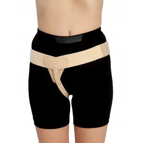 Lyskebrok bandage enkelt side