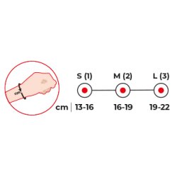 Hndledsbandage med metalskinne
