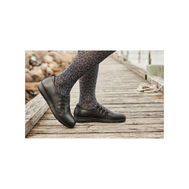 Dame loafers med elastik i siderne