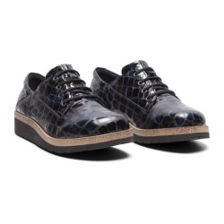 Klassisk dame snresko med chunky sl