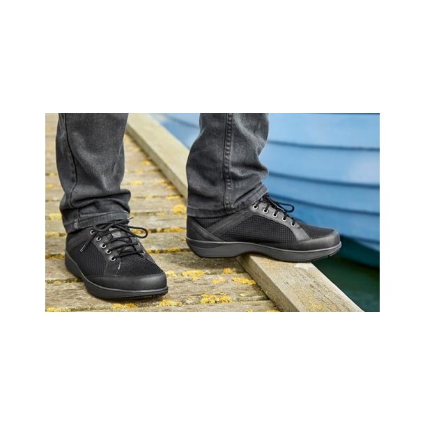 Unisex sko med elastik snreluk